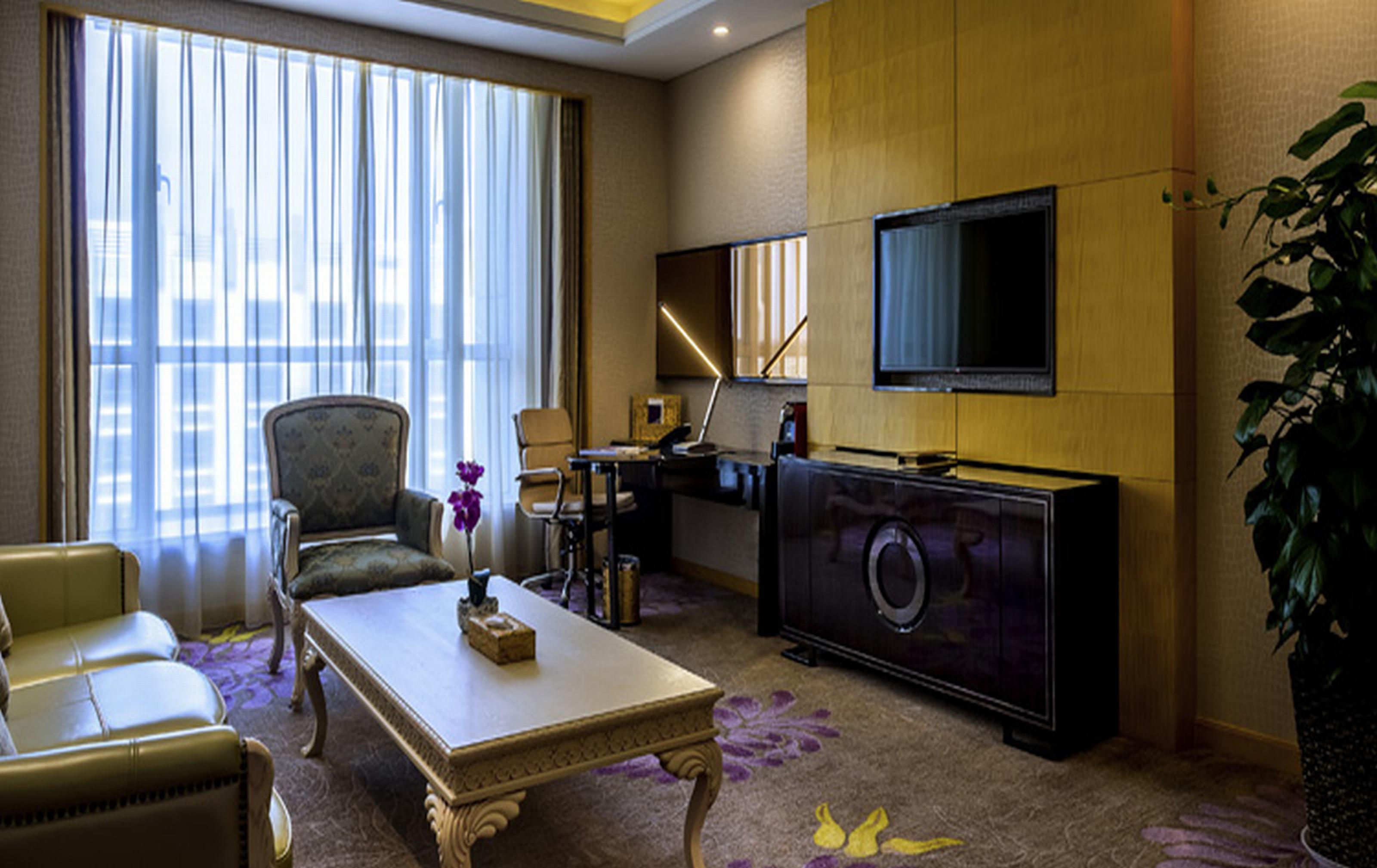 Отель Pullman Qingdao Ziyue Экстерьер фото